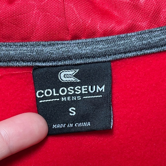 UNLV University Las Vegas Rebels | Red Mens Full Zip Jacket - Picture 2 of 9